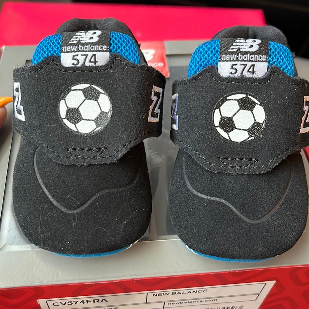New Balance 574 Crib Shoes